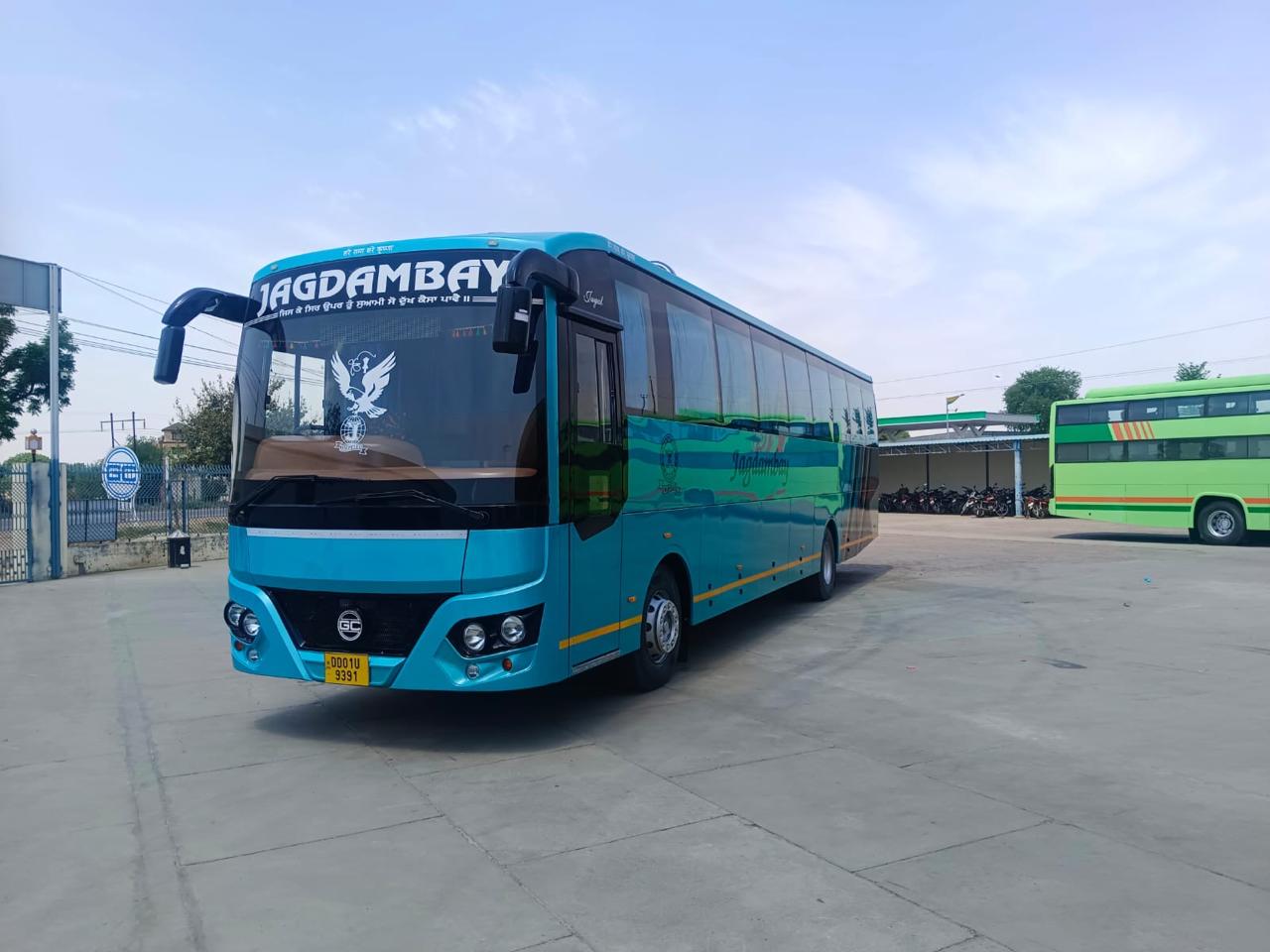 Jagdambay 53 seater bus