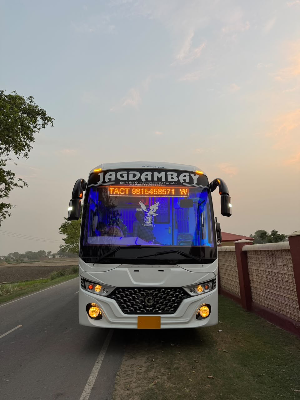 Jagdambay 61 seater bus