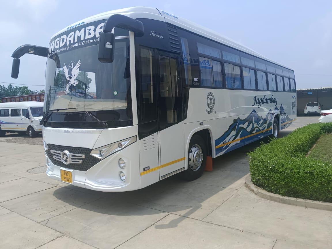 Jagdambay 66 seater bus